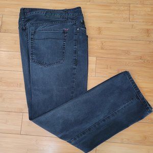 CONVERSE One Star Vintage Straight Black Denim Jeans W38 x L30